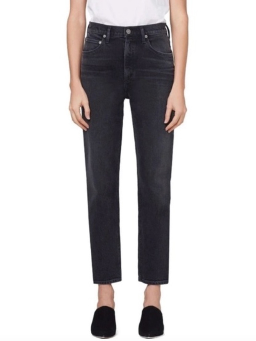 AGOLDE Wilder Mid Rise Jeans in Panoramic